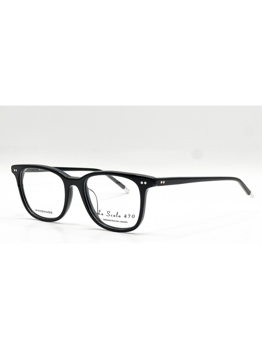La Scala 470 Gloss Black Authentic Eyeglasses 50-18-145